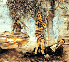 Digging deeper, an armchair murder mystery game.