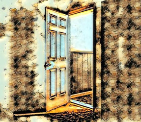 Armchair mystery the unlocked door, a murder mystery game