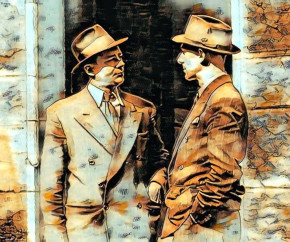 Spies in London, a D-Day 1940's London England murder mystery party.